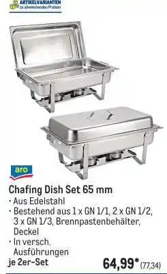 METRO Chafing Dish Set 65 mm Angebot