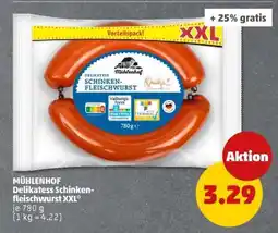 PENNY MÜHLENHOF Delikatess Schinkenfleischwurst XXL Angebot