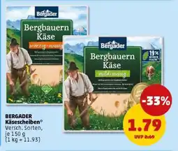 PENNY Bergader Käsescheiben Angebot