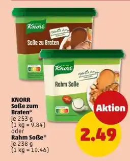 PENNY KNORR Soße zum Braten oder Rahm Soße Angebot