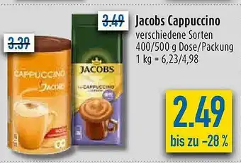 diska Jacobs Cappuccino Angebot