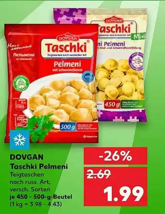 Kaufland Dovgan Taschki Pelmeni Angebot