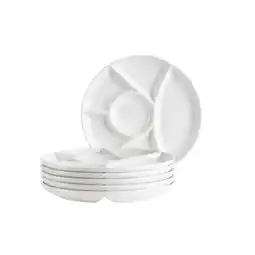 Netto Marken-Discount Mäser Fondueteller Set, Porzellan Angebot
