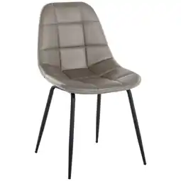 Netto Marken-Discount CLP Stuhl Tom I Esszimmerstuhl Mit Hochwertiger Polsterung I Besucherstuhl Mit 4-Fuß Metallgestell Angebot