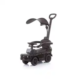 Netto Marken-Discount Chipolino Rutscher Mercedes Benz G350d 2 in 1 Schubstange Dach Musik, Trittstufe schwarz Angebot