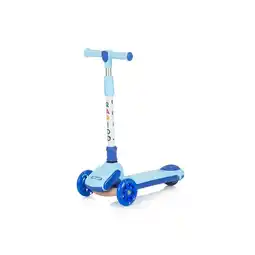 Netto Marken-Discount Chipolino Kinderroller Rapido Anti-Rutsch-Griffe, Hinterradbremse, klappbar, LED blau Angebot