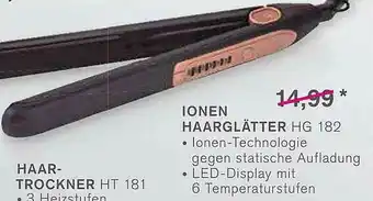 KODi Ionen Haarglätter Hg 182 Angebot