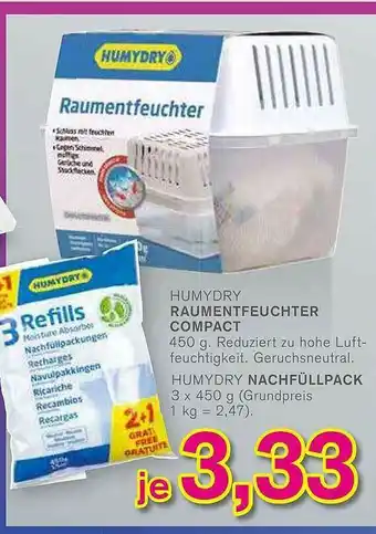 KODi Humydry Raumentfeuchter Compact Angebot