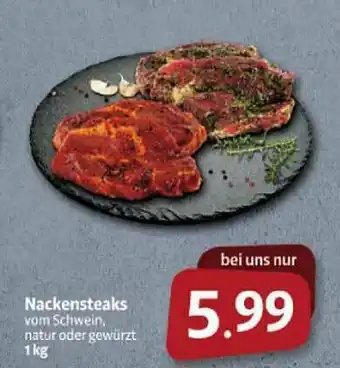 Markant Markt Nackensteaks Angebot