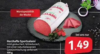 Markant Markt Herzhafte Sportsalami Angebot