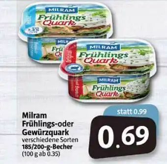 Markant Markt Milram Frühlings Oder Gewürzquark Angebot