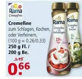 Multi Markt Rama Cremefine Angebot