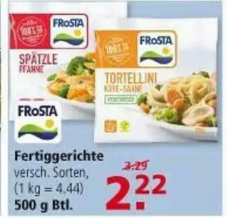 Multi Markt Frosta Fertiggerichte Angebot