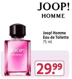 Rossmann Joop! Homme Eau de Toilette 75 ml Angebot