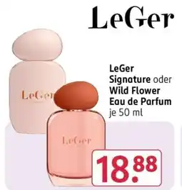 Rossmann LeGer Signature oder Wild Flower Eau de Parfum je 50 ml Angebot