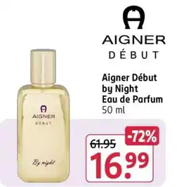 Rossmann Aigner Début by Night Eau de Parfum 50 ml Angebot