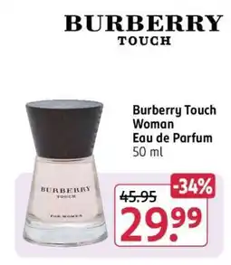 Rossmann Burberry Touch Woman Eau de Parfum 50 ml Angebot