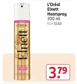 Rossmann L’Oréal Elnett Haarspray Angebot
