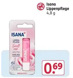 Rossmann Isana Lippenpflege Angebot