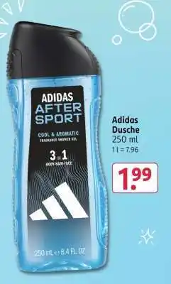 Rossmann Adidas Dusche 250 ml Angebot