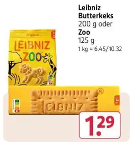 Rossmann Leibniz Butterkeks Angebot