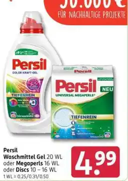 Rossmann Persil Waschmittel Gel 20 WL oder Megaperls 16 WL oder Discs 10 – 16 WL Angebot