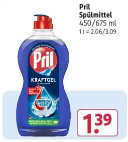 Rossmann Pril Spülmittel Angebot