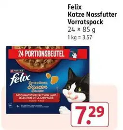 Rossmann Felix Katze Nassfutter Vorratspack Angebot