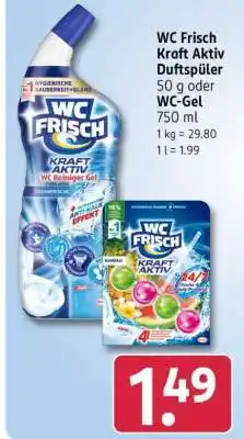 Rossmann WC Frisch Kraft-Aktiv Duftspüler Angebot