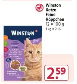 Rossmann Winston Katze Feine Häppchen Angebot