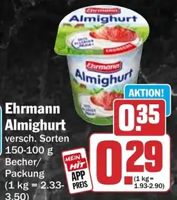 HIT Ehrmann Almighurt Angebot