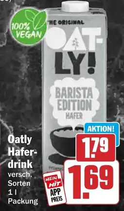HIT Oatly Hafer-drink Angebot