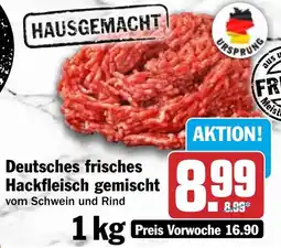 HIT Deutsches frisches Hackfleisch gemischt Angebot