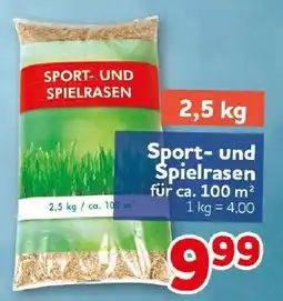 CENTERSHOP Sport- und Spielrasen Angebot