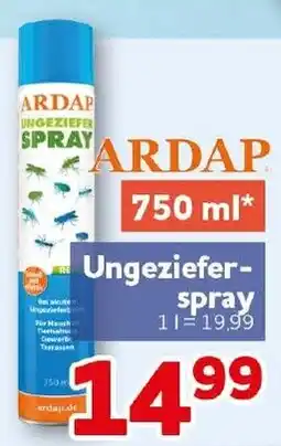 CENTERSHOP ARDAP Ungeziefer-spray Angebot