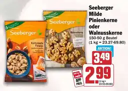 HIT Seeberger Milde Pinienkerne oder Walnusskerne Angebot