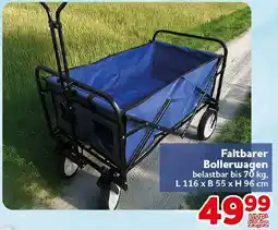 CENTERSHOP Faltbarer Bollerwagen Angebot