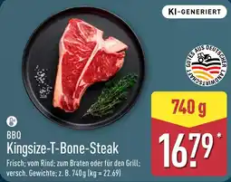 Aldi Nord BBQ Kingsize-T-Bone-Steak Angebot