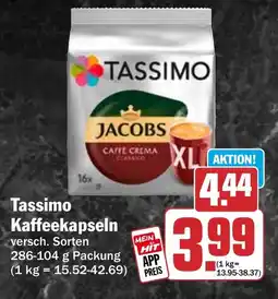HIT Tassimo Kaffee kapseln Jacobs Caffè Crema Classico Angebot