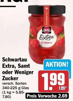 HIT Schwartau Extra Erdbeere Angebot
