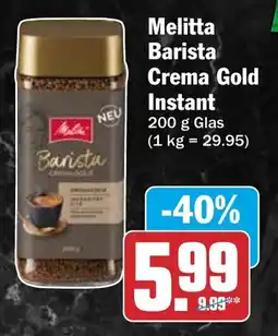 HIT Melitta Barista Crema Gold Instant Angebot