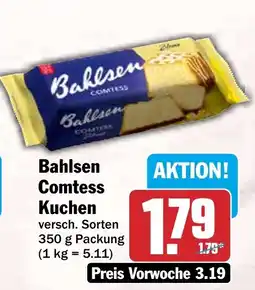 HIT Bahlsen Comtess Kuchen Angebot