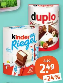 tegut Kinder Riegel Angebot