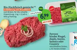 tegut Bio-Hackfleisch gemischt Angebot