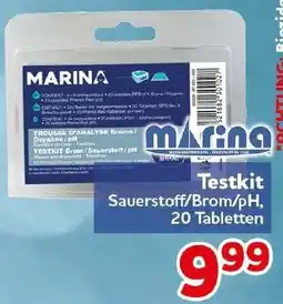 CENTERSHOP Testkit Sauerstoff/Brom/pH Angebot
