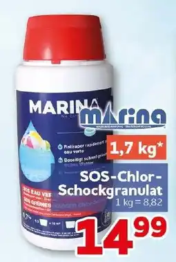 CENTERSHOP SOS-Chlor-Schockgranulat Angebot