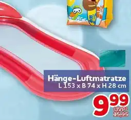 CENTERSHOP Hänge-Luftmatratze Angebot
