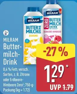 Aldi Nord MILRAM Butter-milch-Drink Angebot