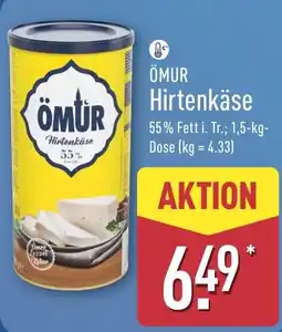 Aldi Nord ÖMÜR Hirtenkäse Angebot