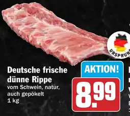 HIT Deutsche frische dünne Rippe Angebot
